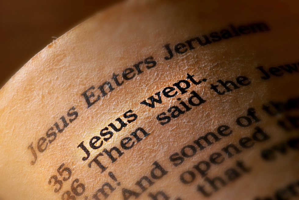 Jesus Wept - Christian Genesis - Daily Devotional